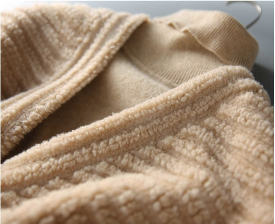 ニット BIG カーディガン トップス ミディアム丈 袖あり 長袖 ドロップ