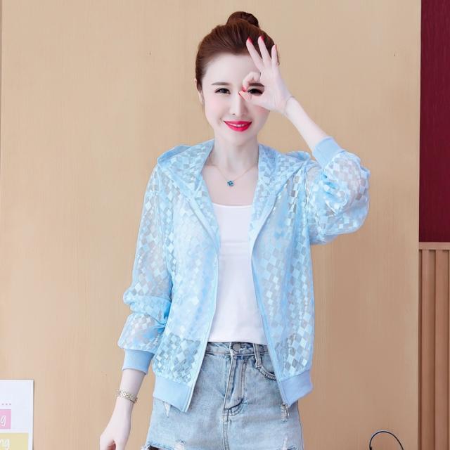 トップス パーカー ミディアム丈 袖あり 長袖 襟なし フード付き 前開き 透け感 シースルー 薄手 かわいい 大人可愛い シンプル 大人 おしゃれ お洒落 アジアン エスニック エキゾチック 大人女子 柄 春 夏 秋 10代 20代 30代 通勤 デート お出かけ 公園デビュー 女子会 休日