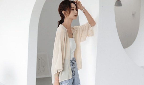 トップス アウター カーディガン ロング ロング丈 袖あり 長袖 Vネック