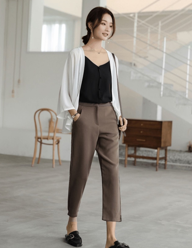 トップス アウター カーディガン ロング ロング丈 袖あり 長袖 Vネック