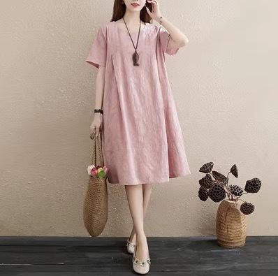 ワンピース デート フレアワンピース ワンピドレス 膝下 ミモレ ミモレ丈 ロング ロング丈 ミディアム丈 袖あり 半袖 5分袖 五分袖 フレアスリーブ 萌袖 ラウンドネック クルーネック 襟なし フレア セミフレア 細身 ストレート ワイド Aライン 切り替えデザイン スマート