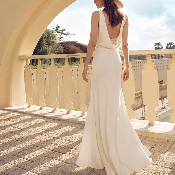 ドレス パーティードレス パーティドレス ロングドレス Aラインドレス ロング ロング丈 マキシ マキシ丈 アンクル丈 袖なし ノースリーブ Vネック カシュクール 襟なし Aライン レース ウエストマーク バックシャン バックコンシャス 谷間 谷間魅せ かわいい 大人可愛い