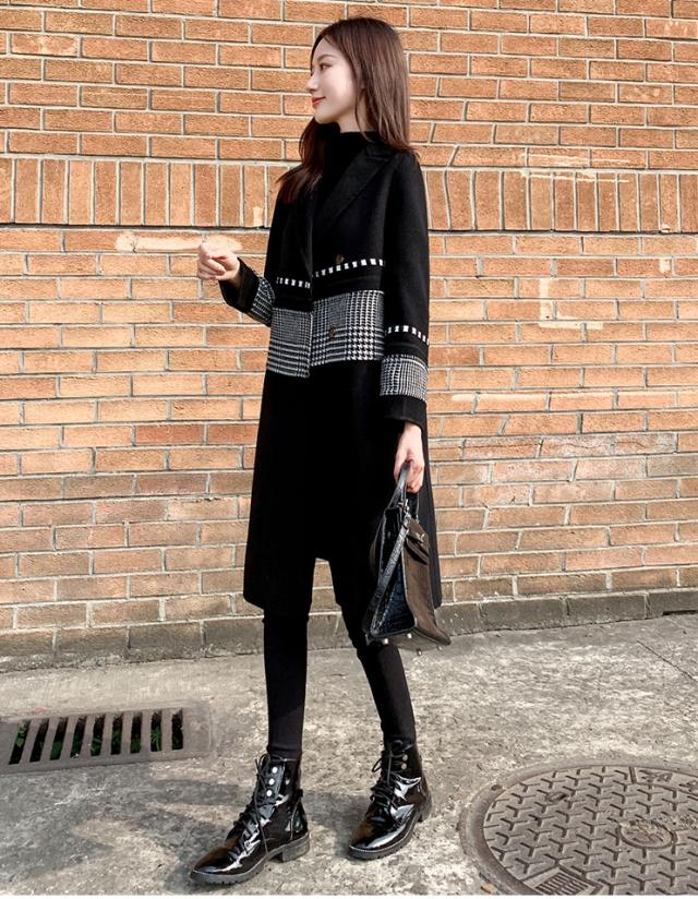 チェスターコート レディース 秋冬 アウター コート ロング ロング丈 袖あり 長袖 Vネック 襟付き Aライン ポケット 前開き かわいい 大人可愛い きれいめ カジュアル 大人 上品 おしゃれ お洒落 大人女子 こなれ感 マニッシュ ラブリー キュート クール モード系 エレガント_3