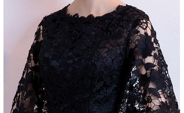 ドレス パーティードレス フォーマルドレス ワンピース ミドル丈 袖