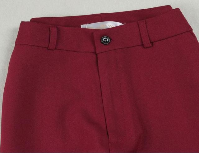 ダブル テーラードジャケット テーパードパンツ スーツ パンツ アウター セットアップ ジャケット アンクル丈 袖あり 長袖 Vネック 襟付き タイト ポケット ハイウエスト 前開き 上下セット 2点セット ツーピース かわいい 大人可愛い きれいめ シンプル 大人 上品 おしゃれ_12