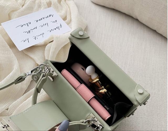 トランク風 2way ボックス ミニ ショルダーバッグ バッグ バック