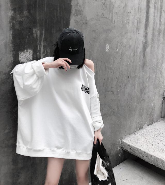 韓国 ファッション レディース トップス スウェット トレーナー 秋 冬 カジュアル Nalog315 ビッグシルエット ダメージ ストリート シンの通販はau Pay マーケット 韓国ファッション お呼ばれ パーティードレス Natu Loha ナチュロハ