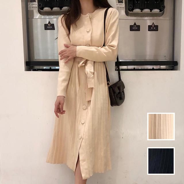 韓国 ファッション レディース ワンピース 秋 冬 カジュアル Nalog580 ノーカラー プリーツ リブニットワンピース シンプル コーデ 定番の通販はau Pay マーケット 韓国ファッション お呼ばれ パーティードレス Natu Loha ナチュロハ