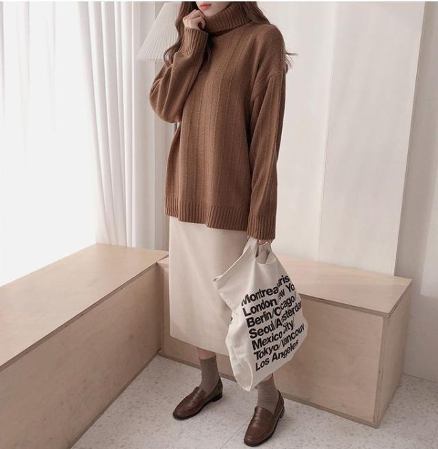 韓国 ファッション レディース トップス ニット セーター 秋 冬 カジュアル Naloh0 ビッグシルエット セルフストライプ リブ シンプルの通販はau Pay マーケット 韓国ファッション お呼ばれ パーティードレス Natu Loha ナチュロハ