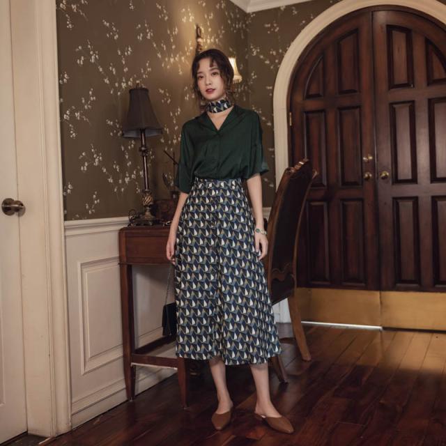 韓国 ファッション レディース セットアップ 夏 春 カジュアル Naloh3 幾何学模様 ビッグシルエット モダン リゾート リゾート ハワイの通販はau Pay マーケット 韓国ファッション お呼ばれ パーティードレス Natu Loha ナチュロハ