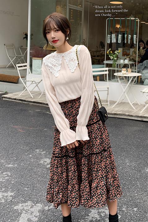 韓国 ファッション レディース セットアップ 春 秋 冬 新作 カジュアル Ptxh471 ビッグカラー 小顔効果 ブラウス ティアード シンプル の通販はau Pay マーケット 韓国 ワンピース パーティードレス Kilakilastyle キラキラスタイル