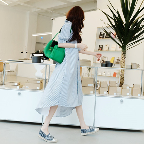 韓国 ファッション レディース ワンピース 夏 春 秋 カジュアル Naloi410 背中タック フィッシュテール エレガント シンプル コーデ 定の通販はau Pay マーケット 韓国ファッション お呼ばれ パーティードレス Natu Loha ナチュロハ