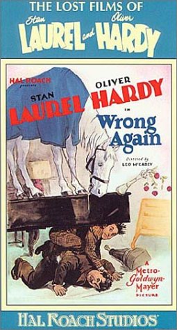 Laurel & Hardy: Wrong Again [VHS]【中古】(未使用･未開封品)
