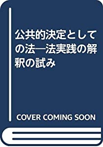 公共的決定としての法—法実践の解釈の試み(中古品)