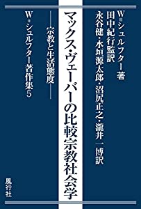 マックス・ヴェーバーの比較宗教社会学──宗教と生活態度 (W.シュルフター著作集5)(中古品)