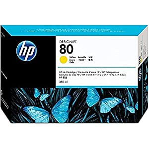 HP hp 80インクカートリッジ イエロー350ml C4848A(中古品)の通販は