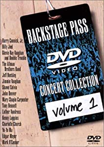 Backstage Pass: Dvd Concert Collect 1(中古品)