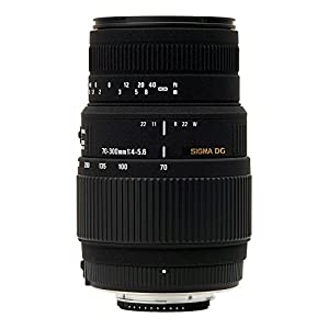 Sigma 70-300mm F4-5.6 DLマクロスーパーレンズ Minolta-AFカメラ用(中古品)