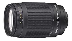 Nikon AF Zoom Nikkor 70-300mm F4-5.6G ブラック (VR無し)(中古品)