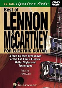 Best of Lennon &amp; Mccartney for Electric Guitar [DVD](中古品)
