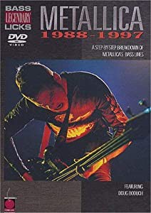 Metallica: Bass Legendary Licks 1988-97 [DVD](中古品)の通販は