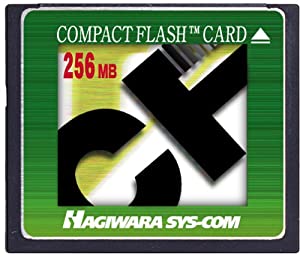 ハギワラシスコム コンパクトフラッシュVシリーズ HPC-CF256V 256MB(中古品)