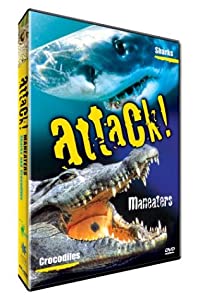 Attack Maneaters: Sharks &amp; Crocodiles [DVD](中古品)