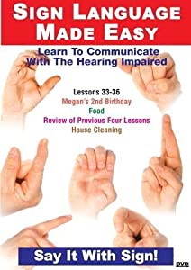 Sign Language Series 33-36 [DVD](中古品)
