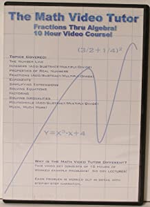 Math Video Tutor: Fractions Thru Algebra [ヴィデオディスク](中古品)