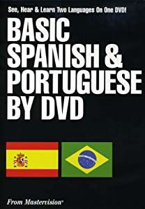 Basic Spanish &amp; Portuguese on Dvd(中古品)