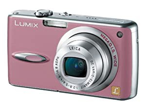 パナソニック デジタルカメラ LUMIX DMC-FX01-P ミスティーピンク(中古品)