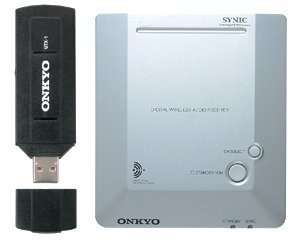 ONKYO UWL-1(S) USBデジタルワイヤレスシステム シルバー(中古品)