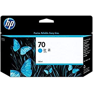 ヒューレット・パッカード HP 70 インクカートリッジ シアン(中古品)