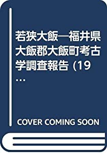 若狭大飯—福井県大飯郡大飯町考古学調査報告 (1966年) (同志社大学文学部考古学調査報告〈第1冊〉)(中古品)