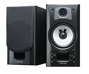 ONKYO WAVIO アンプ内蔵スピーカー 15W+15W GX-70HD(B) /ブラック(中古品)