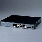 BUFFALO レイヤー2インテリジェントGigaスイッチ 16ポートモデル BS-G2016MR(中古品)