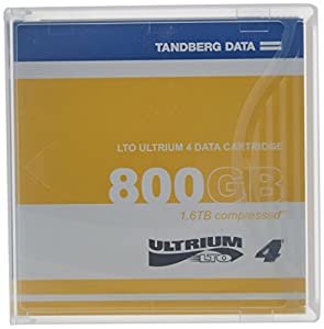 Tandberg Data LTO Ultrium4 データカートリッジ (800GB/1.6TB) 433781(中古品)