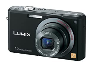 パナソニック デジタルカメラ LUMIX (ルミックス) FX100 ブラック DMC-FX100-K(中古品)