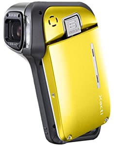 SANYO 防水型デジタルムービーカメラ Xacti (ザクティ)シリーズ (ブライトイエロー) DMX-CA65(Y)(中古品)