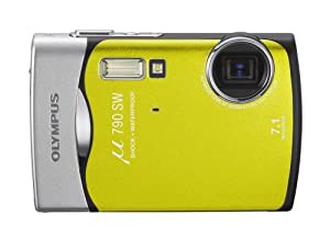 OLYMPUS 防水デジタルカメラ μ790SW (ミュー) リーフグリーン μ790SWGRN(中古品)