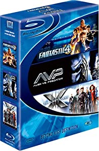 ブルーレイディスク スターターBOX ファンタスティック・フォー[超能力ユニット]/X-MEN:ファイナル ディシジョン/エイリアンVS.