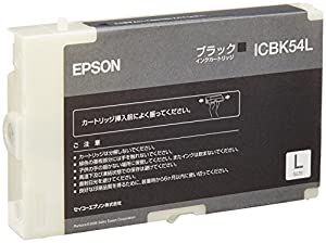エプソン ブラックインクカートリッジL ICBK54L(中古品)