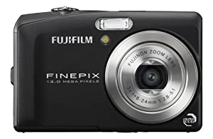 富士フイルム FinePix F60fd 12MP デジタルカメラ 光学デュアル画像安定ズーム 3倍(中古品)