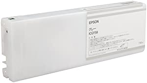 セイコーエプソン インクカートリッジ グレー 700ml (PX-H10000/H8000用) ICGY58(中古品)