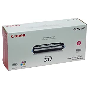 CANON トナーカートリッジ317 マゼンタ 純正/2576B003(4,000枚) CN-EP317MGJ(中古品)