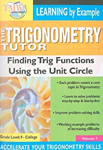 Triginometry: Finding Trig Using the Unit Circle [DVD](中古品)