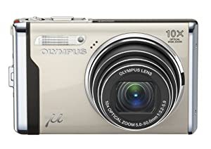 OLYMPUS デジタルカメラ μ-9000 (ミュー) ゴールド μ-9000GLD(中古品)