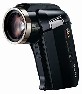 SANYO フルハイビジョン デジタルムービーカメラ Xacti (ザクティ) DMX-HD2000 ブラック DMX-HD2000(K)(中古品)