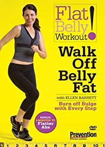 Prevention: Flat Belly Workout: Walk Off Belly Fat [DVD](中古品)