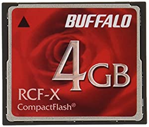 BUFFALO コンパクトフラッシュ4GB RCF-X4G(中古品)